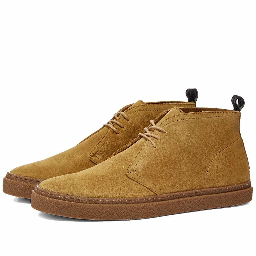 Fred Perry Men's Hawley Suede Boot in Chestnut Fred Perry