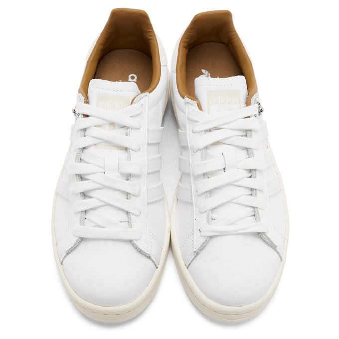 032c White adidas Originals Edition Campus Prince Albert Sneakers