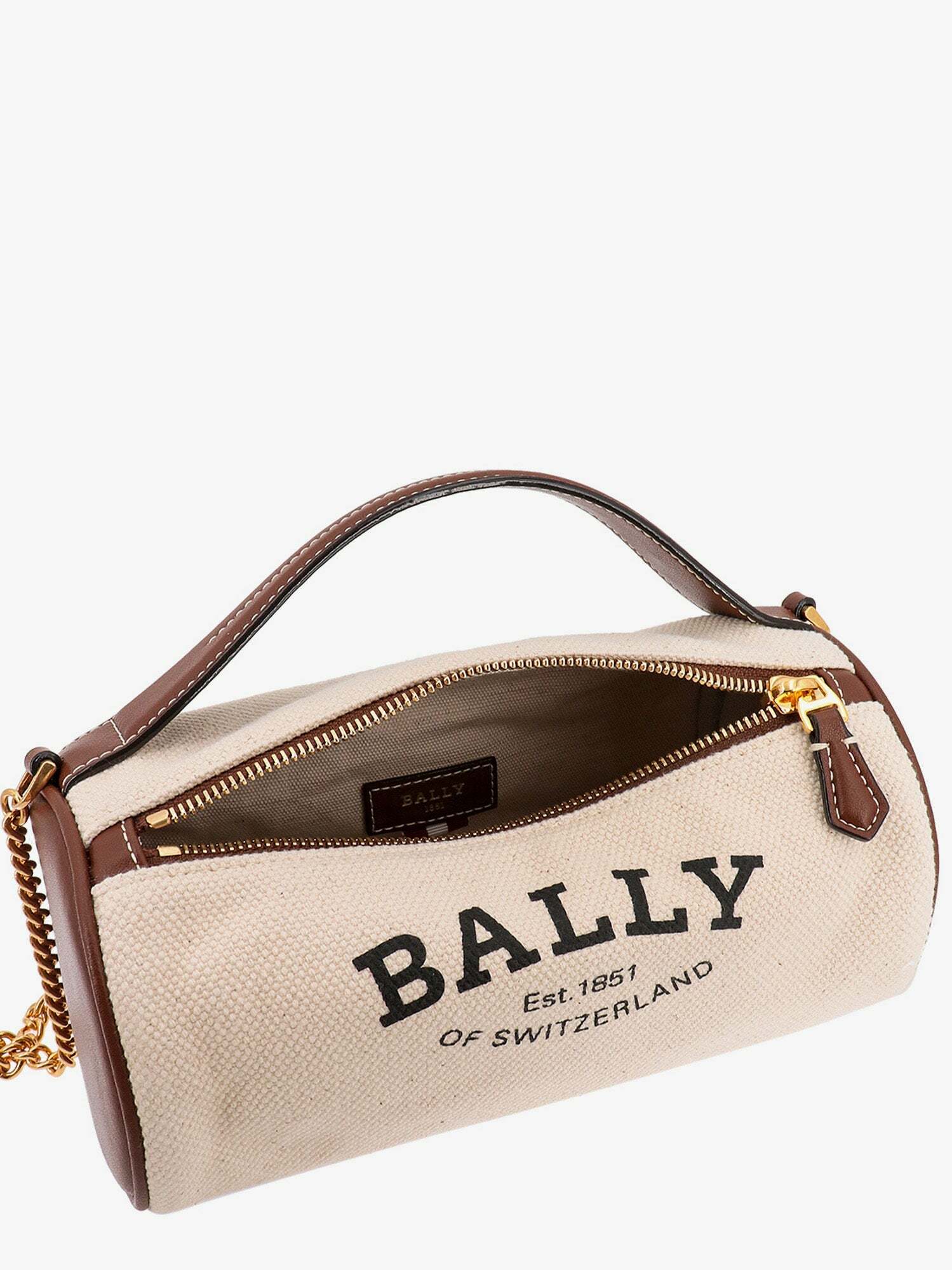 Bally Shoulder Bag Beige Womens Bally