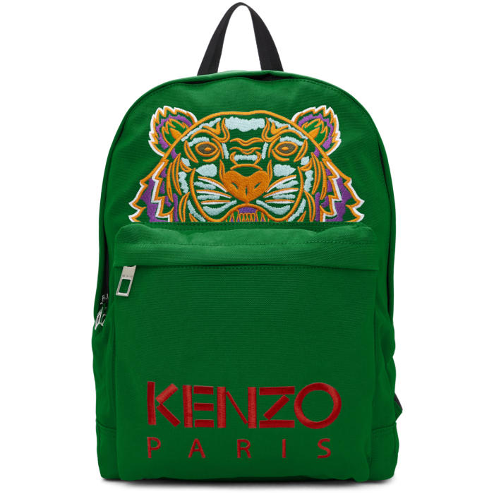 kenzo green tiger