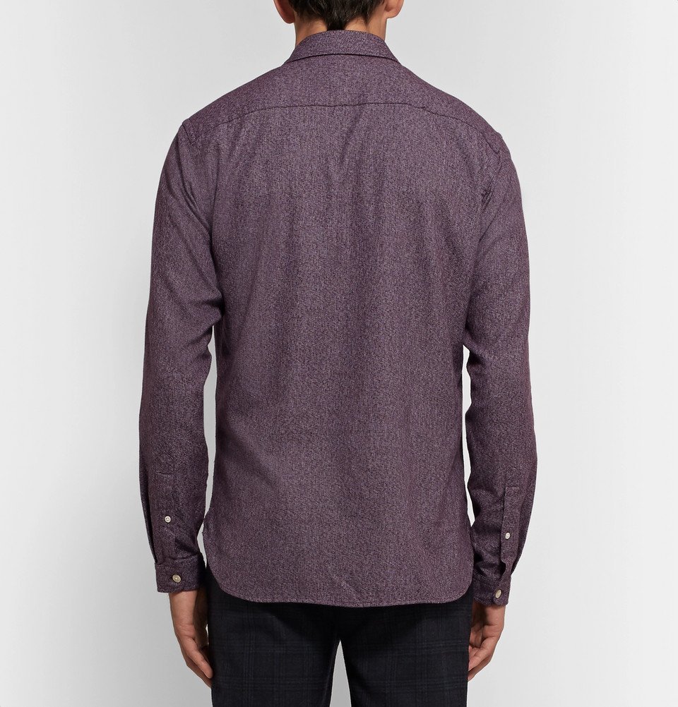 Oliver Spencer - New York Special Slim-Fit Cotton Shirt - Burgundy