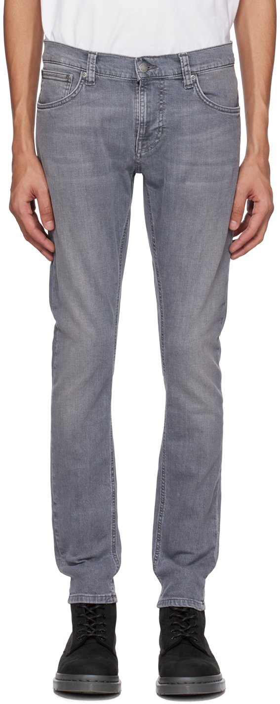 Nudie Jeans Gray Tight Terry Jeans Nudie Jeans Co