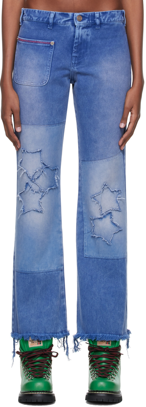 Photo: ERL Blue Denim Jeans