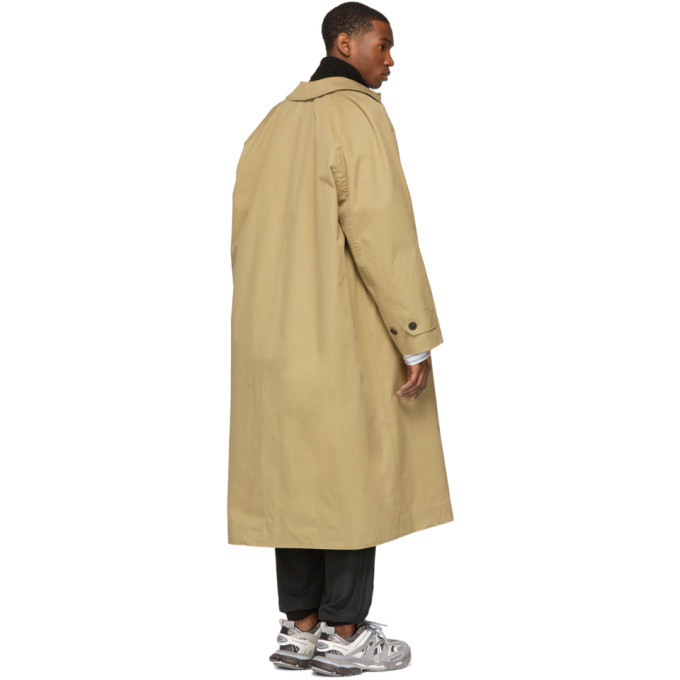 balenciaga car coat