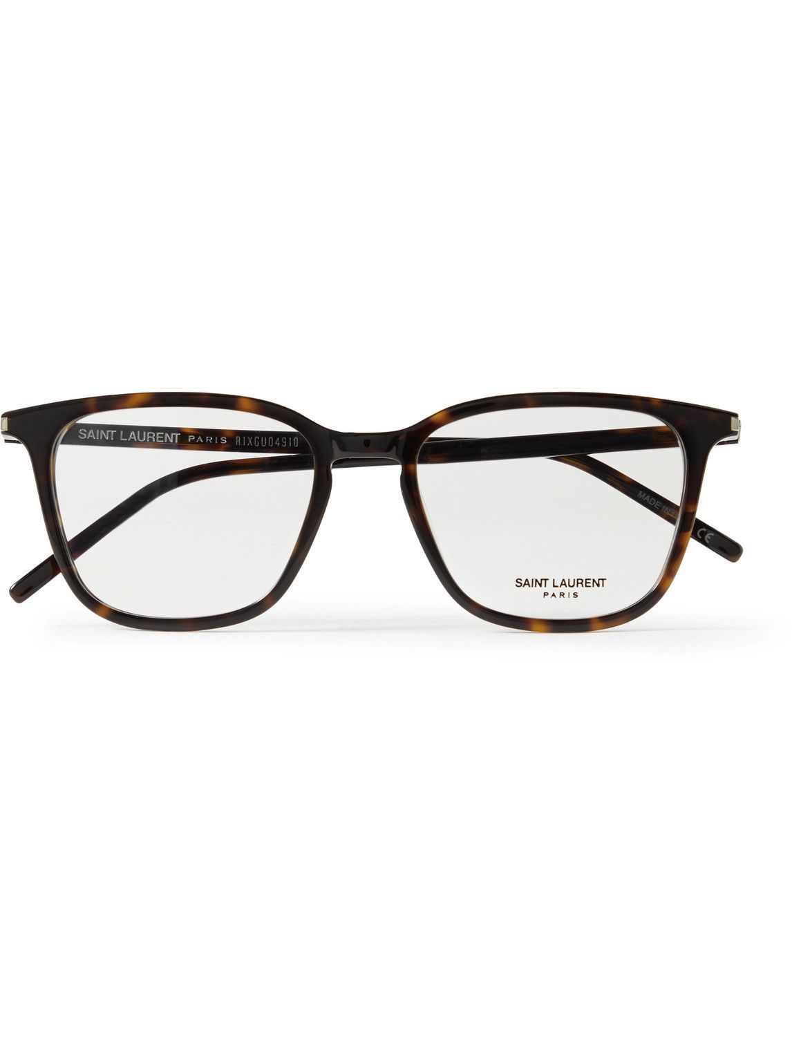 saint laurent square acetate optical glasses