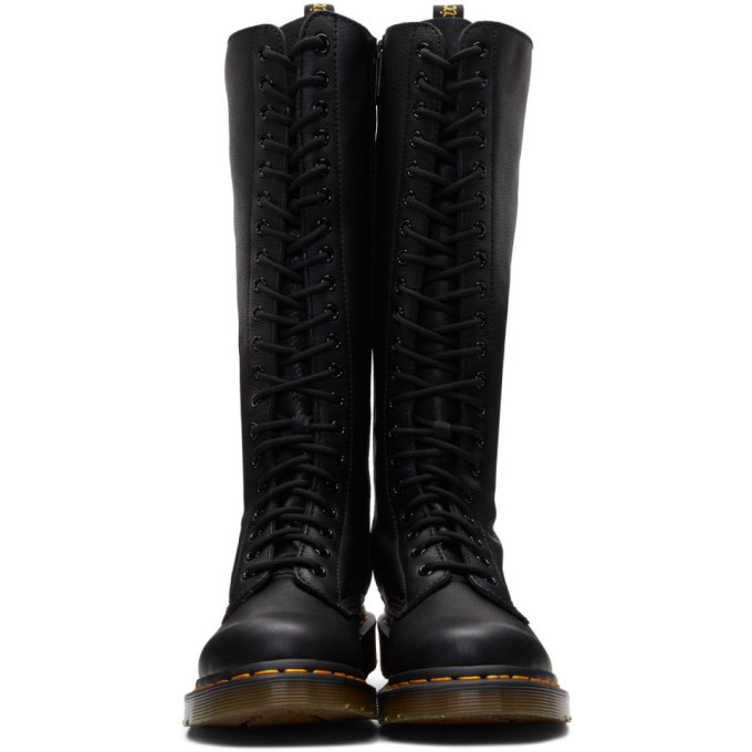 tall black dr martens