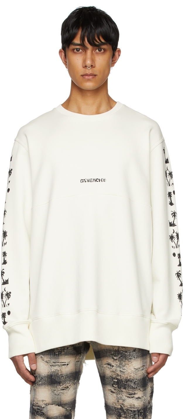 Givenchy Off-White Cotton Sweater Givenchy