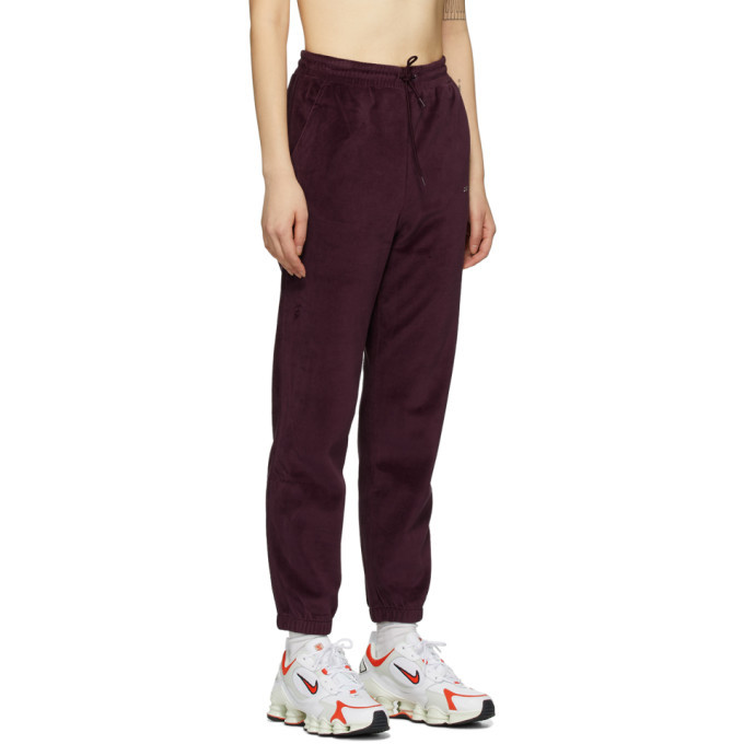 Carhartt Work In Progress Burgundy Tatum Sweatpants Carhartt Wip