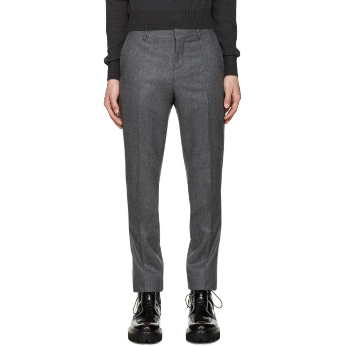 Carven Grey Wool Trousers Carven