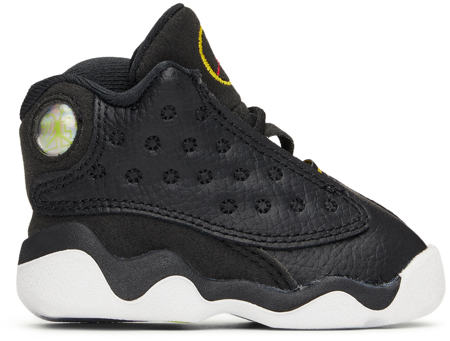 Nike Jordan Baby Black Jordan 13 Retro Sneakers Nike Jordan Brand