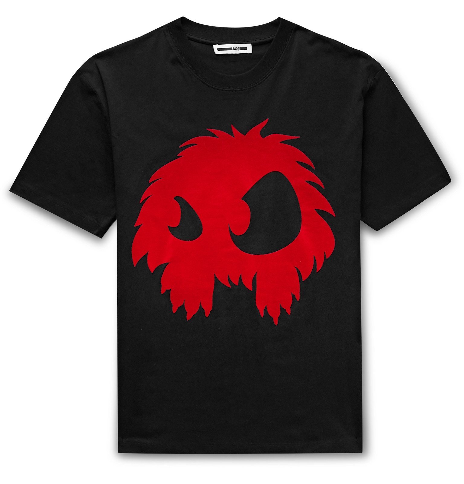 black and red mcq t shirt