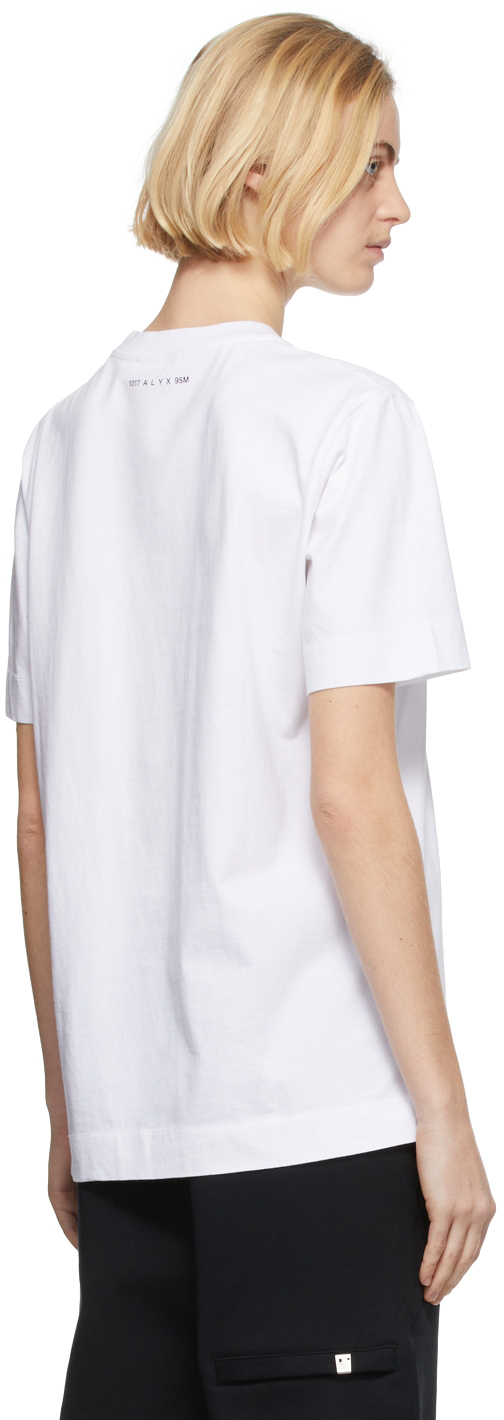 1017 ALYX 9SM White Techno T-Shirt