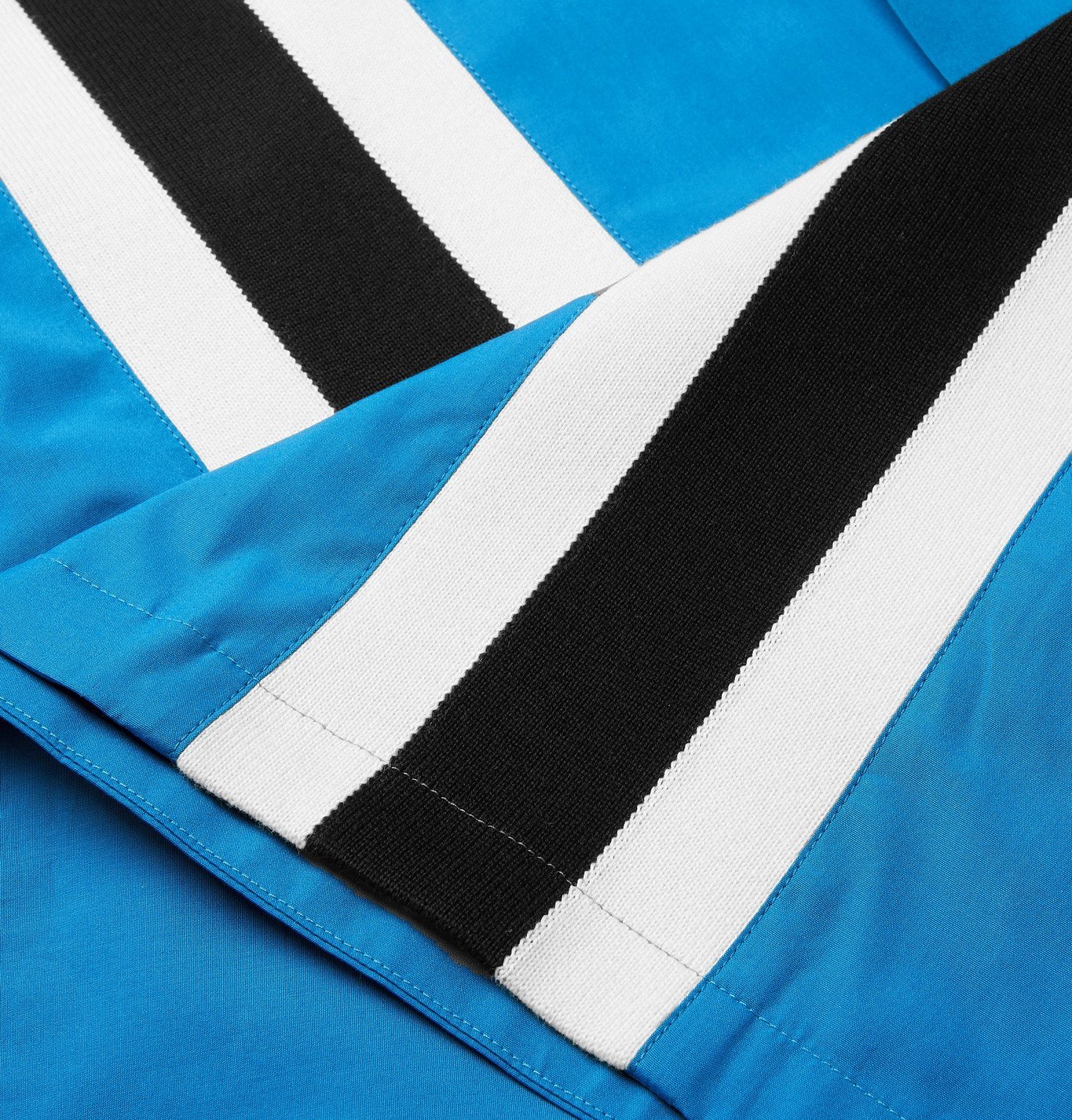 MARNI - Camp-Collar Striped Cotton-Poplin Shirt - Blue Marni