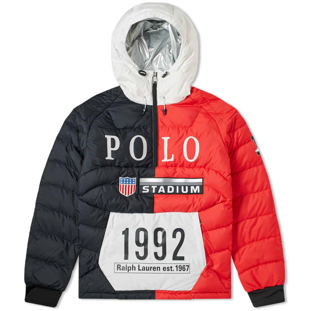 Polo Ralph Lauren Glacier Jacket Injection Red & Polo Black Polo Ralph  Lauren