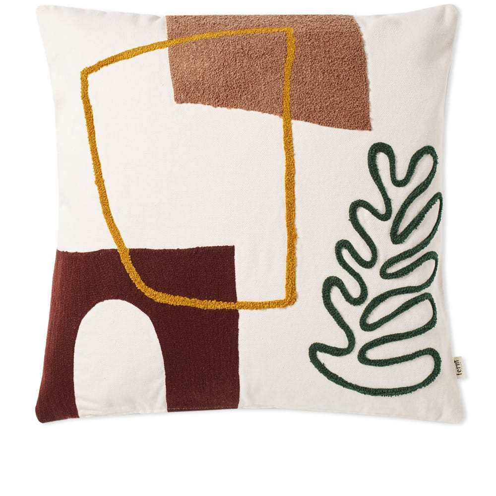 Ferm Living Mirage Leaf Cushion ferm LIVING