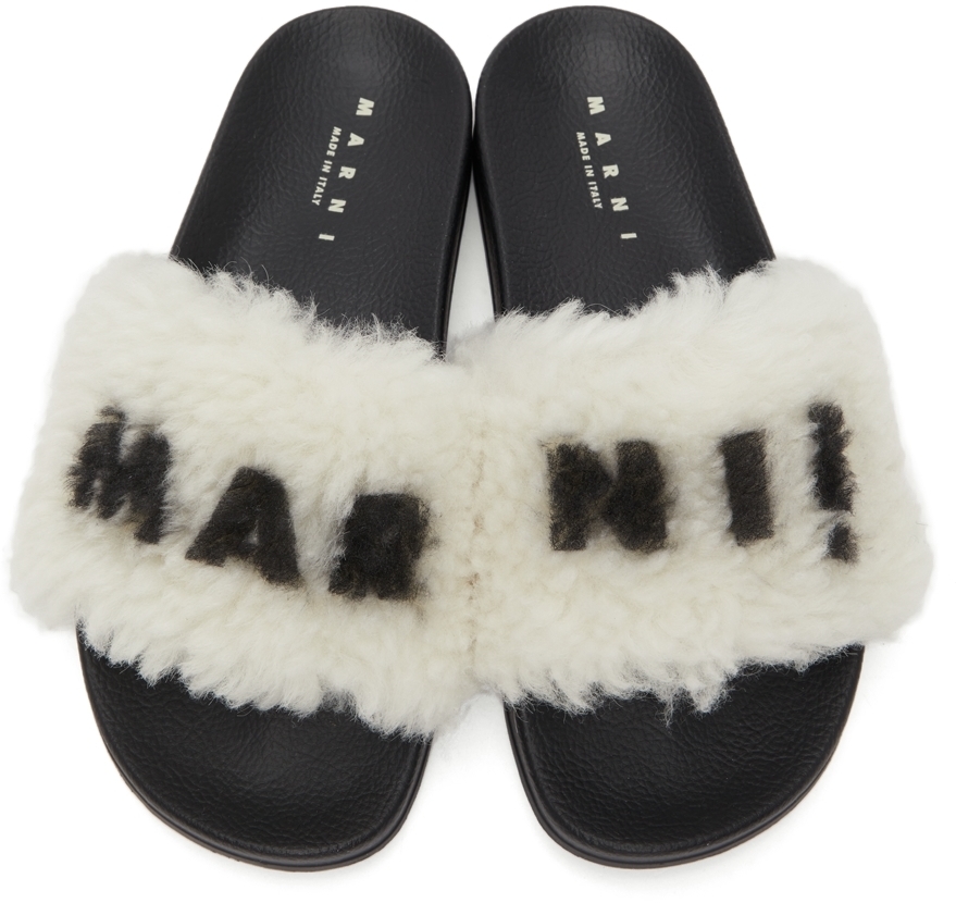Cool Review About Marni Shearling Slides