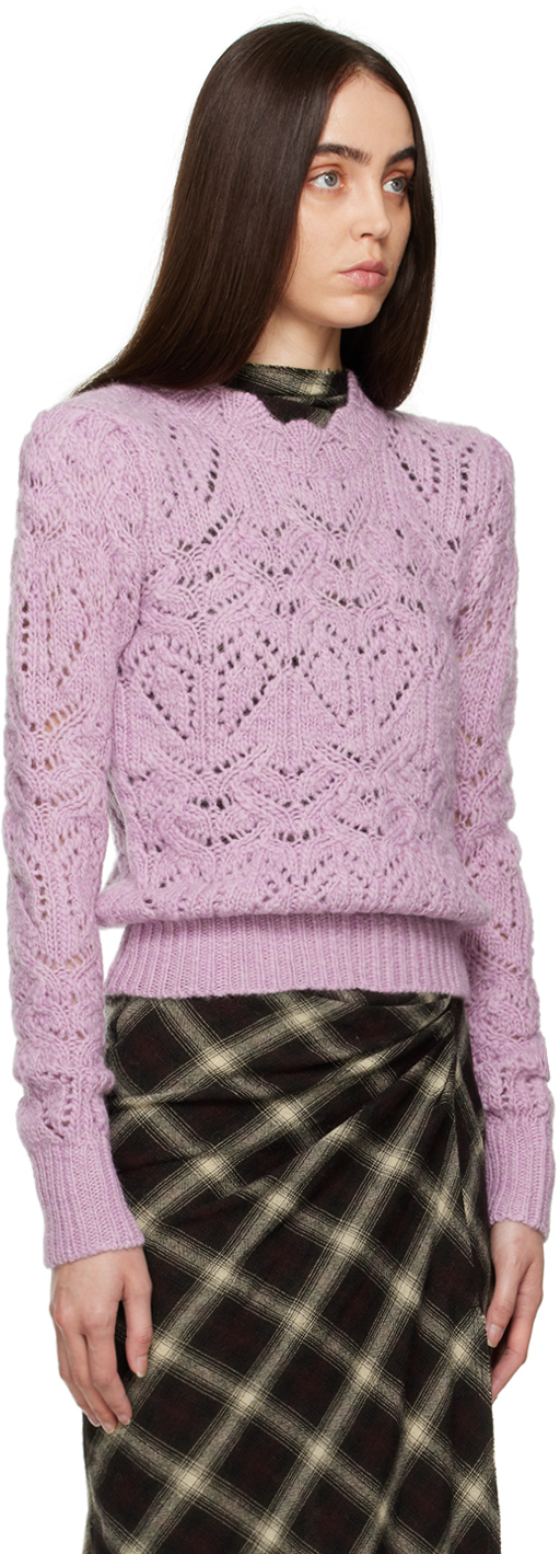 Isabel Marant Etoile Purple Gali Sweater Isabel Marant Etoile