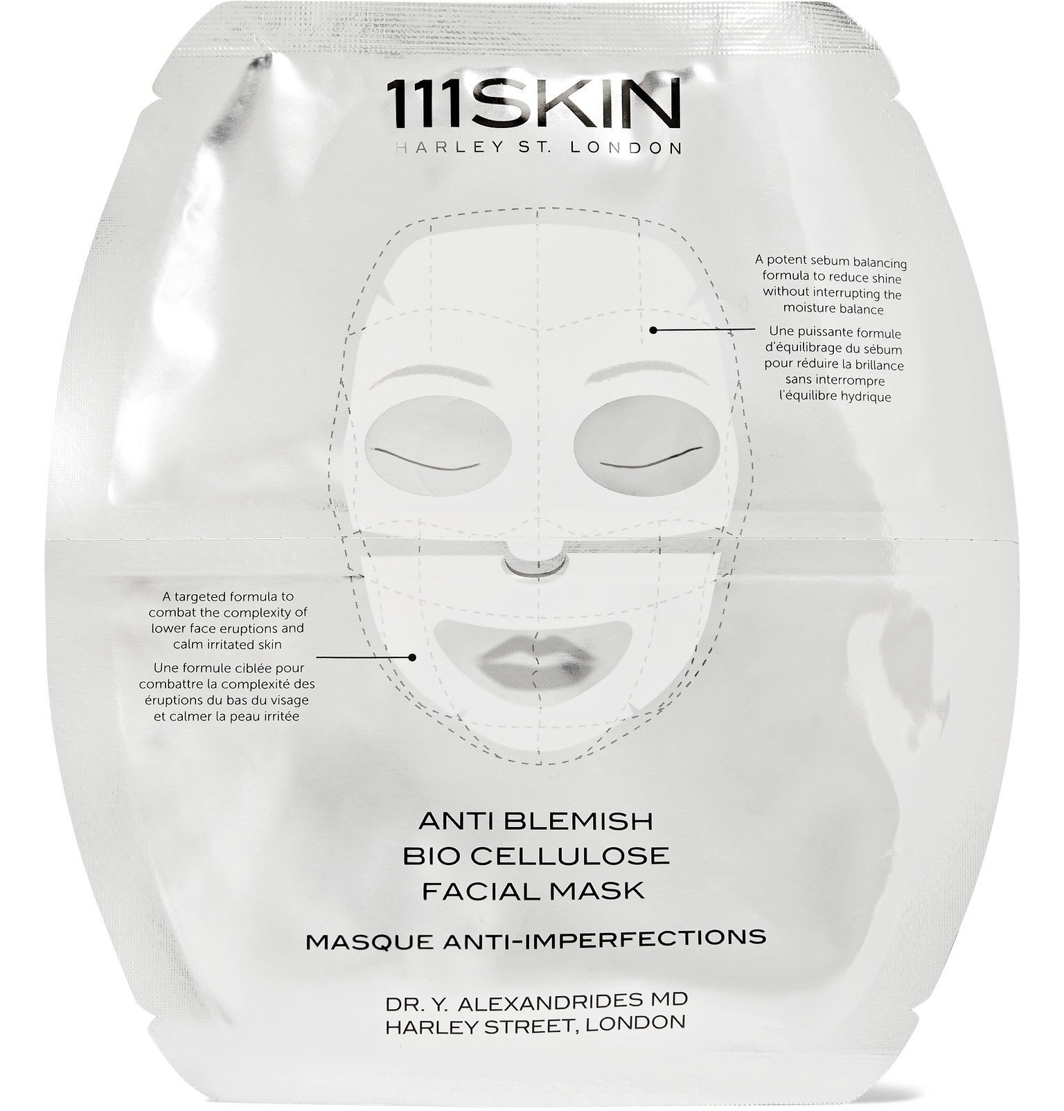 111SKIN - Anti Blemish Bio Cellulose Facial Mask - Colorless 111SKIN