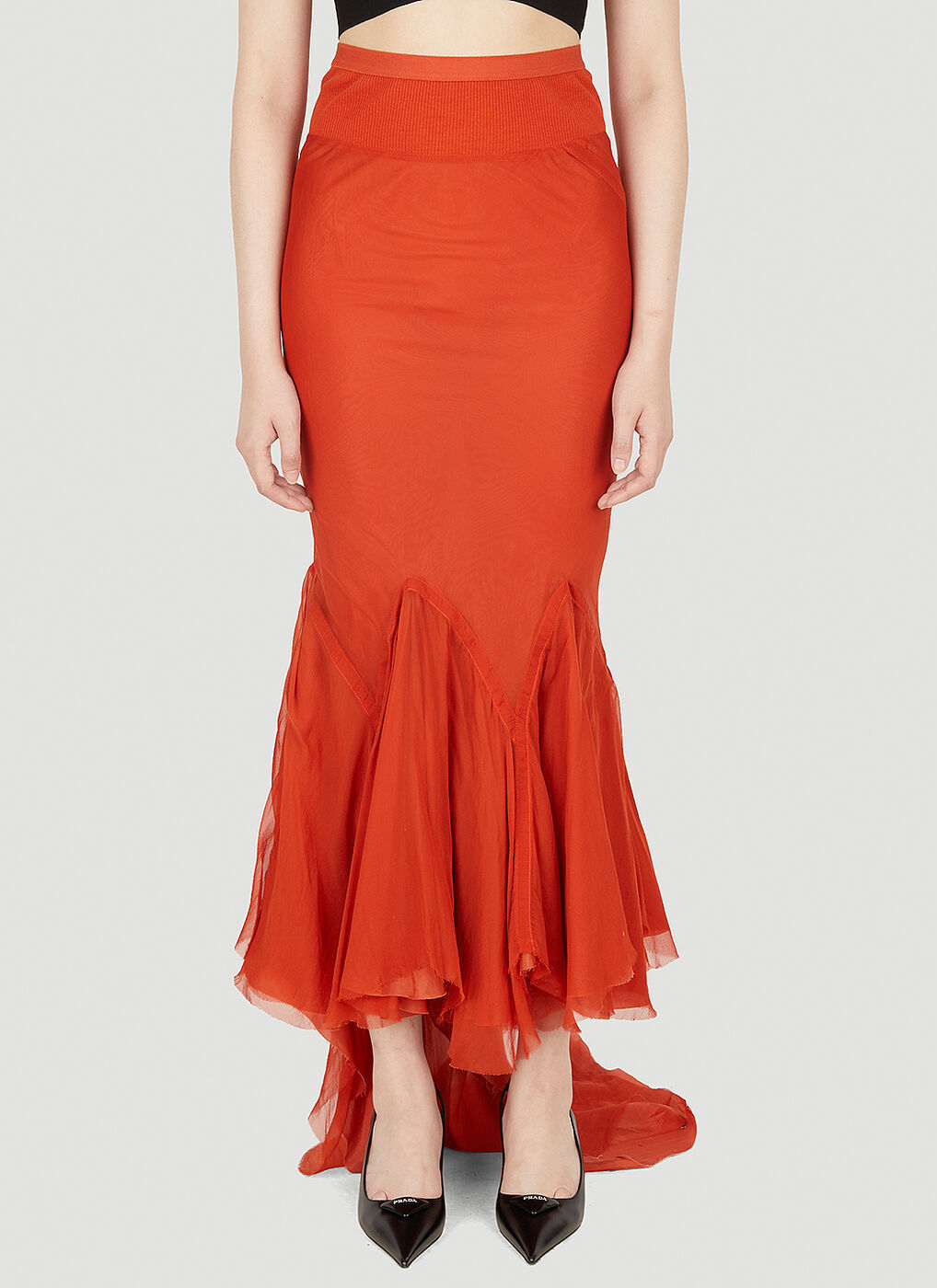 Divine Skirt in Orange