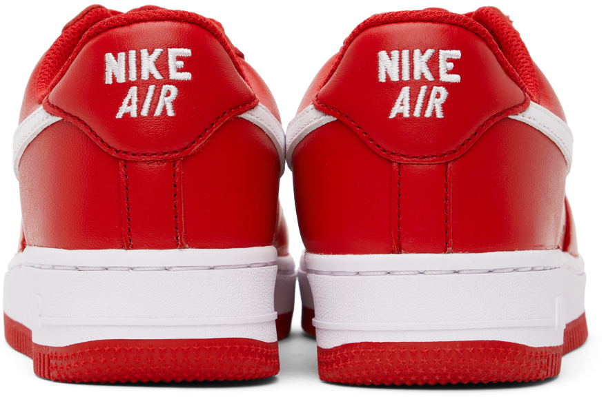 Nike Red Air Force 1 Low Retro Sneakers Nike