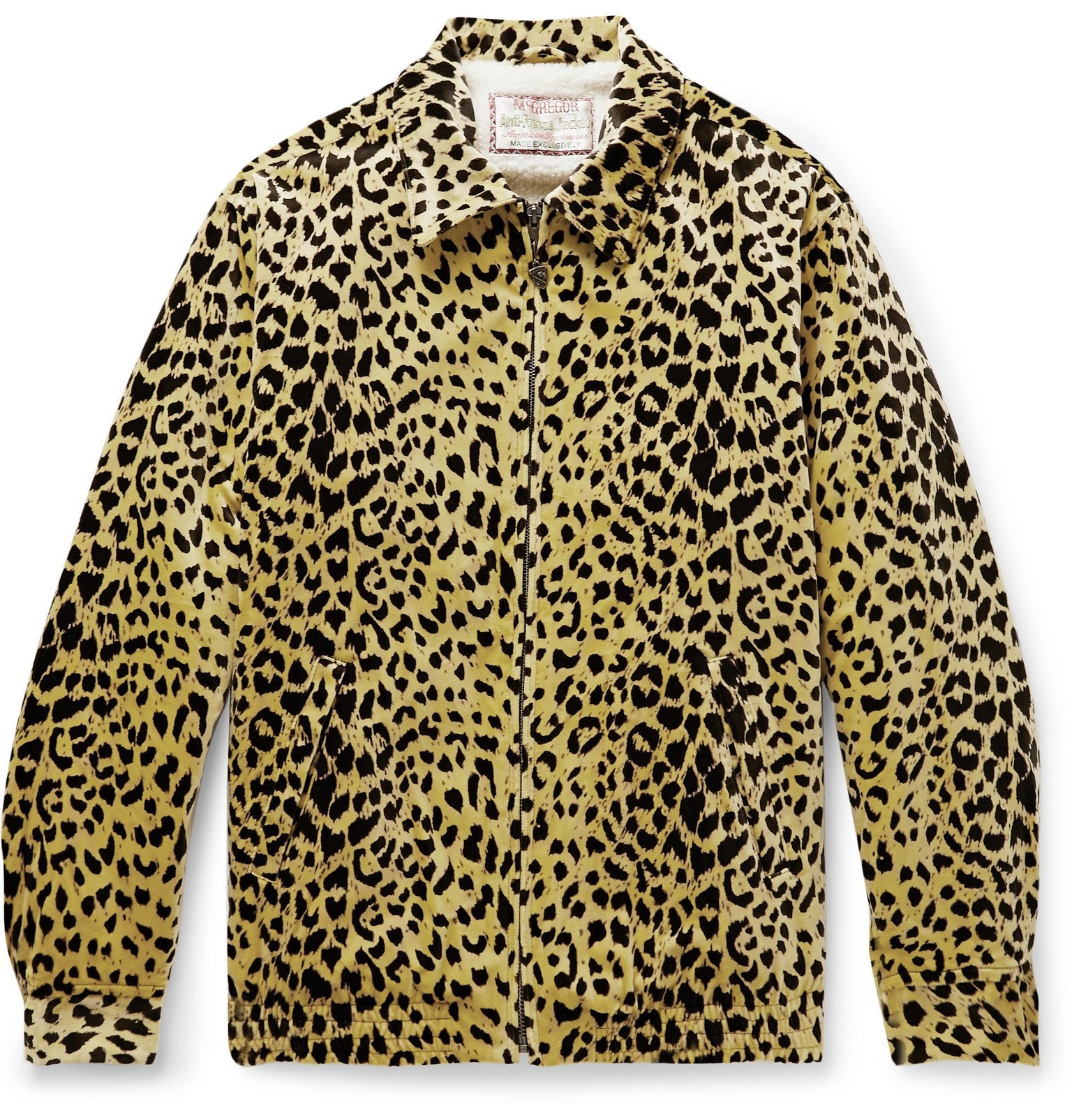 Wacko Maria - McGregor Anti-Freeze Faux Shearling-Lined Leopard