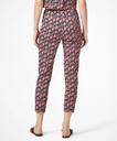 Brooks Brothers Women's Rope-Print Stretch-Cotton Pique Pants | Red