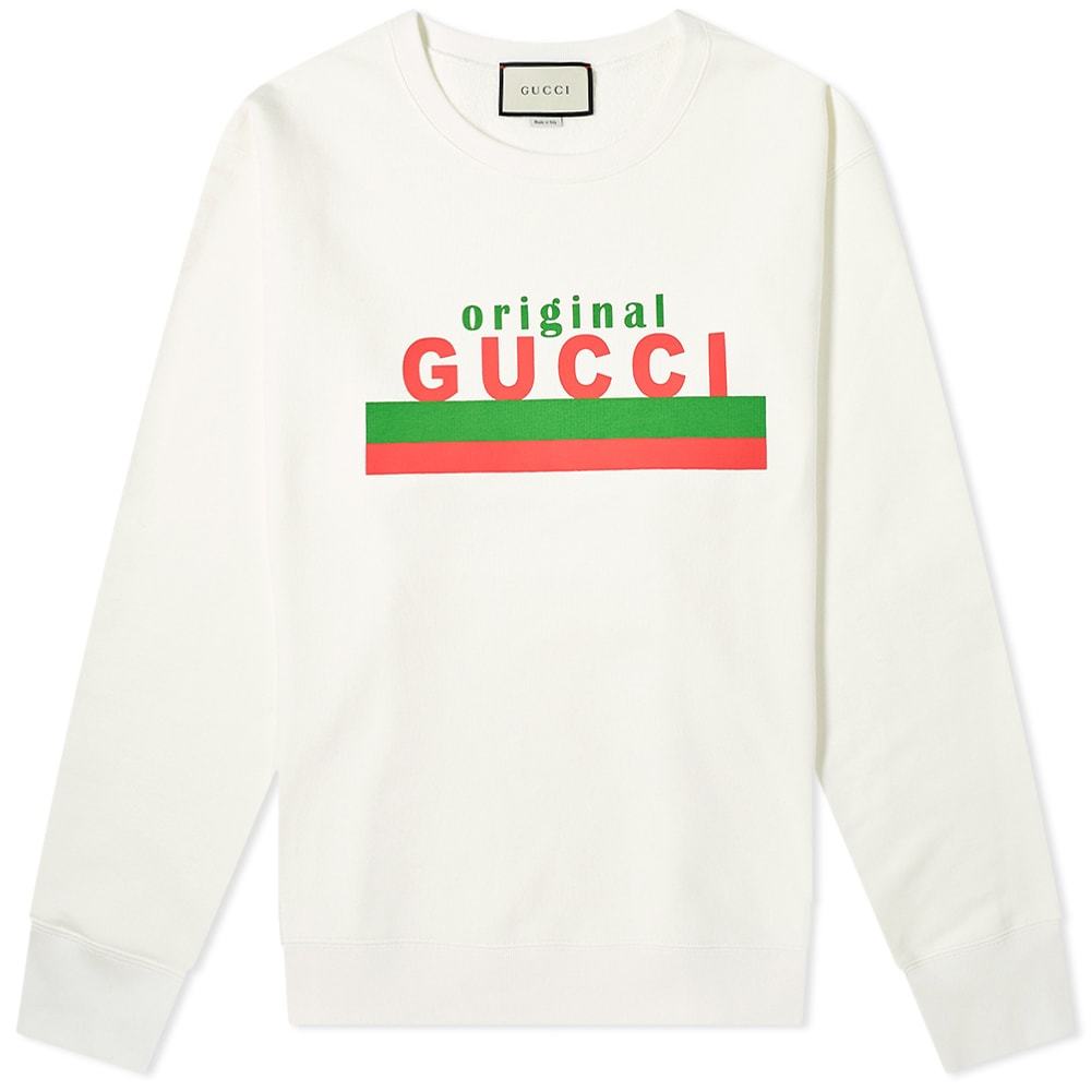 Gucci Original Print Crew Sweat Gucci