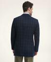 Brooks Brothers Men's Madison Traditional-Fit Windowpane Hopsack Sport Coat | Navy