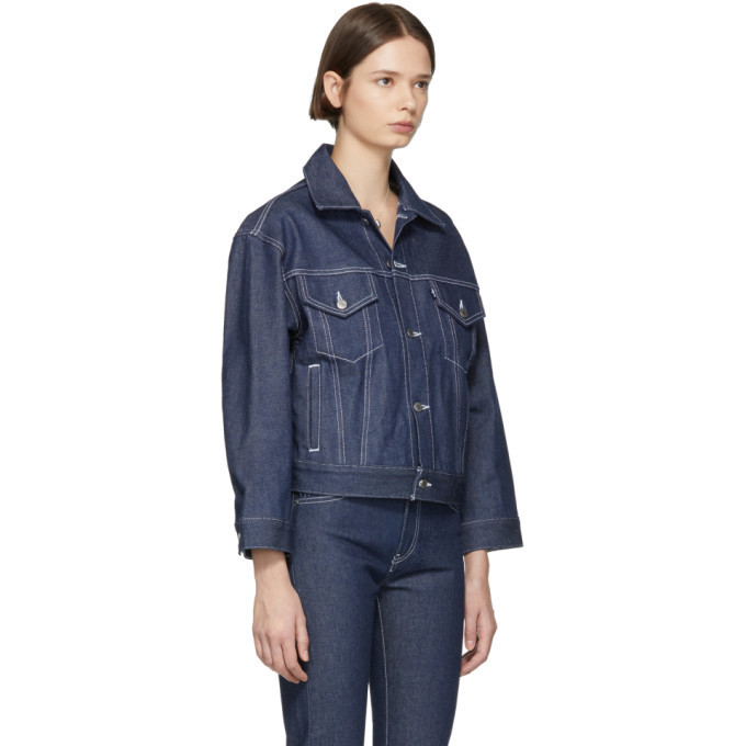 Levis SSENSE Exclusive Indigo Denim Jacket Levis