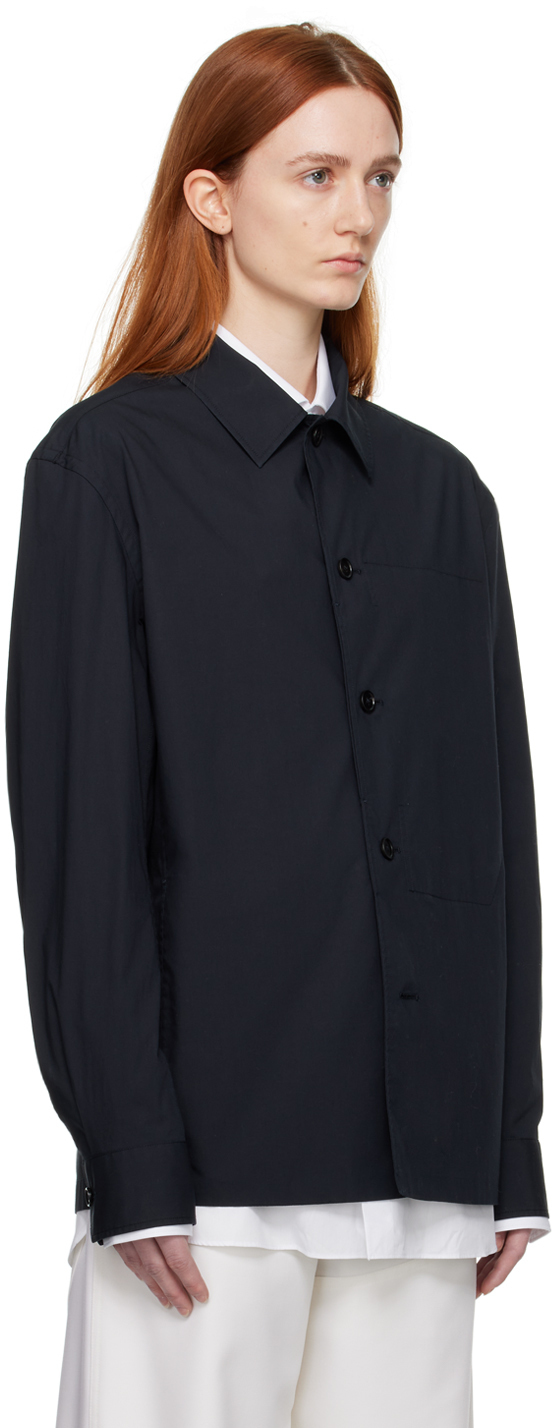 ZEGNA Navy Tela Vela Shirt Zegna