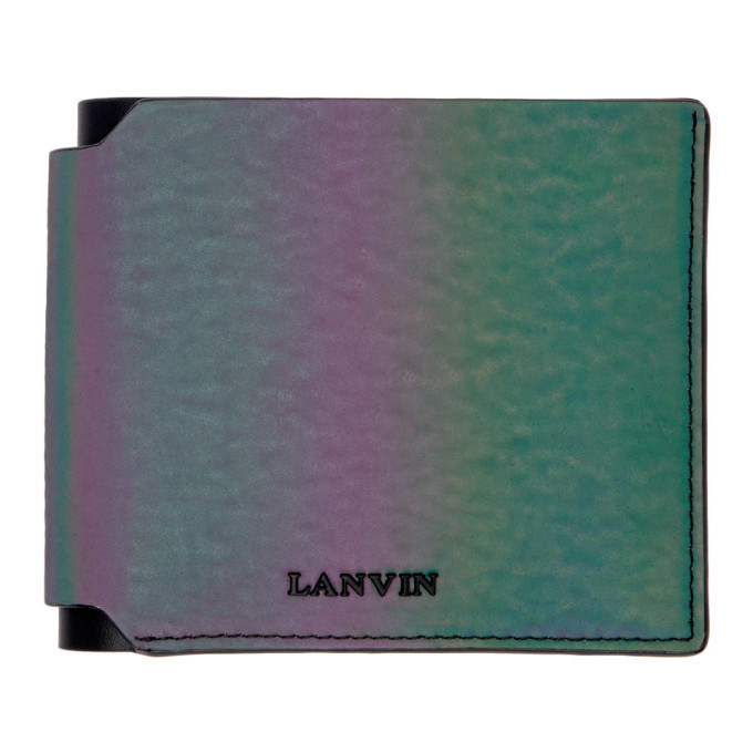 Lanvin Multicolor Iridescent Wallet Lanvin