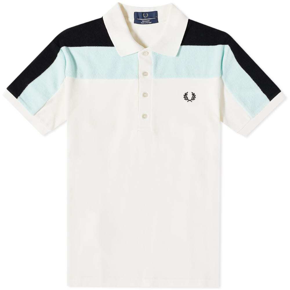 Fred Perry Towelling Panel Polo Fred Perry Authentic