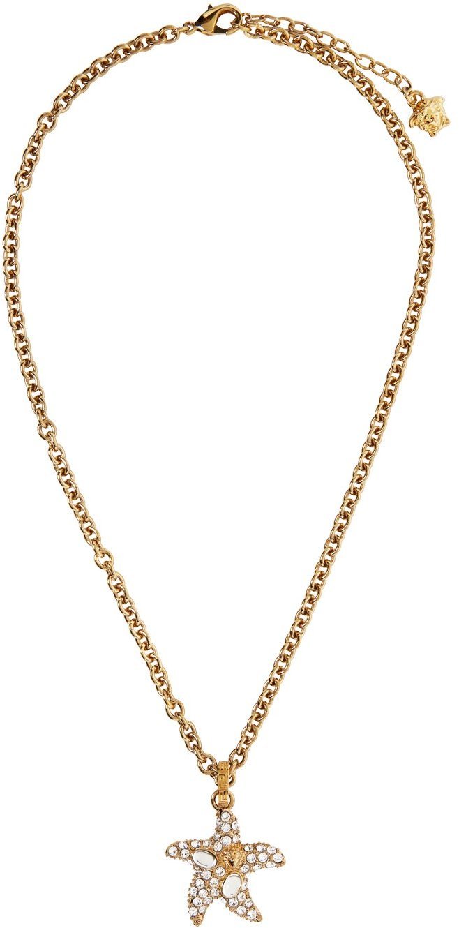 Mer Starfish Pendant Necklace Versace