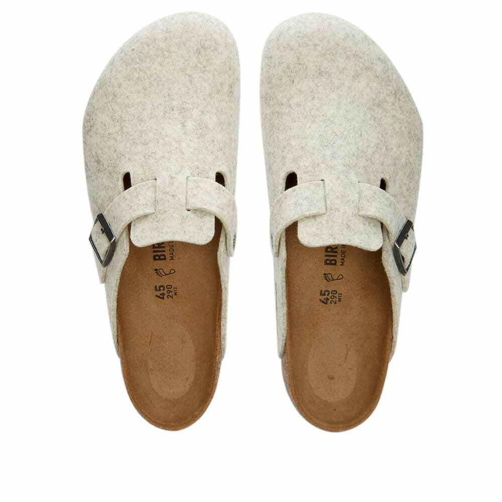 Birkenstock Boston in Eggshell Wool Birkenstock