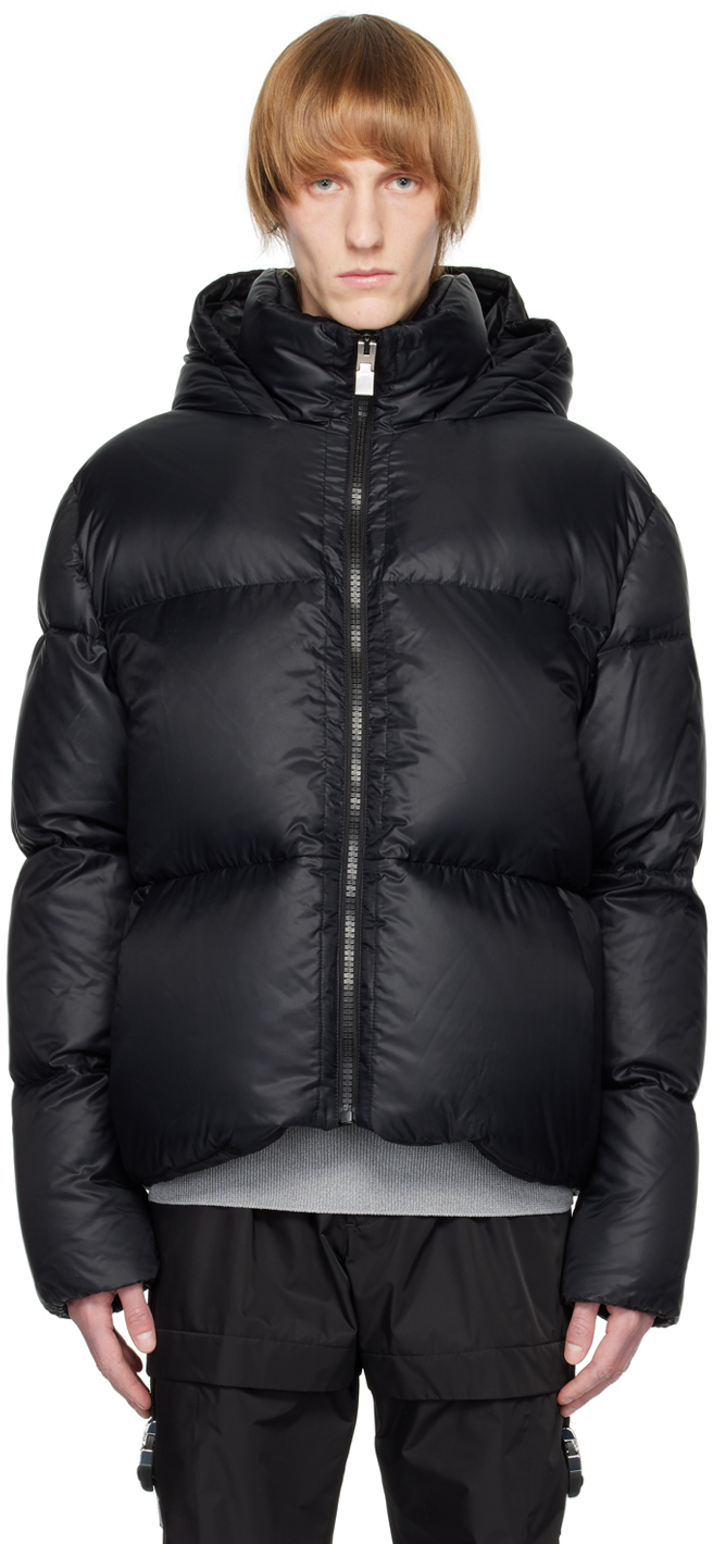 Givenchy Black Hooded Puffer Down Jacket Givenchy