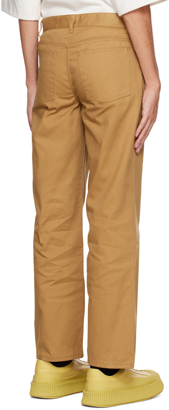 Jil Sander Tan Standard Jeans Jil Sander