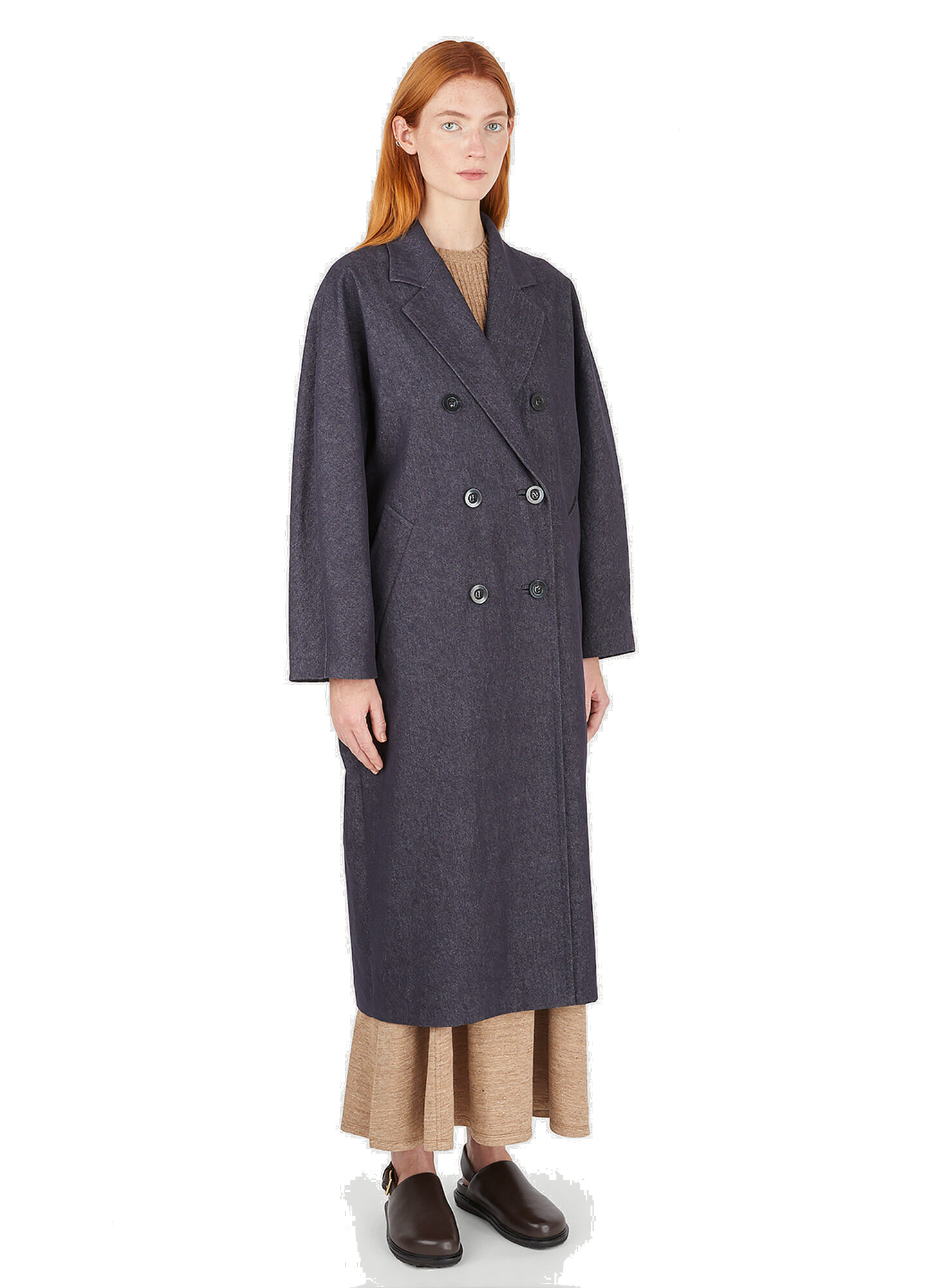 Bacco Coat in Dark Grey Max Mara