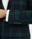 Brooks Brothers Men's Regent Fit Lambswool Black Watch Tuxedo | Navy/Green