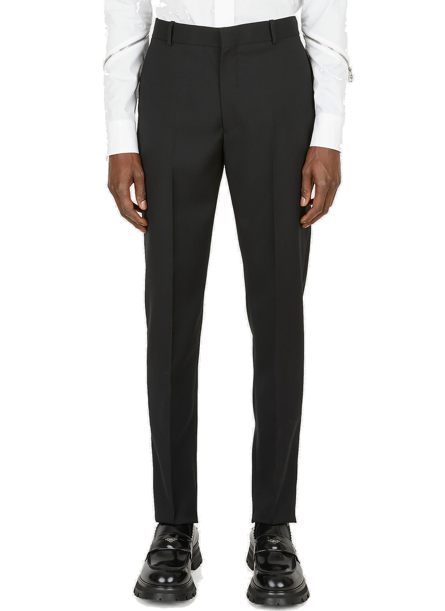 Tailored Pants in Black Alexander McQueen