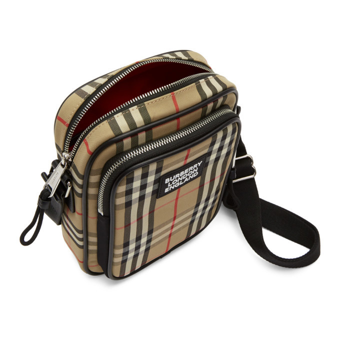 Burberry Beige Freddie Messenger Bag Burberry