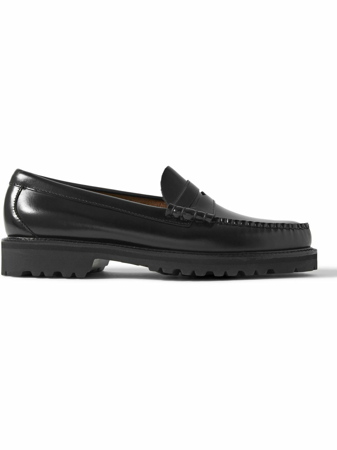 G.H. Bass & Co. - Weejuns 90 Larson Leather Penny Loafers - Black G.H ...