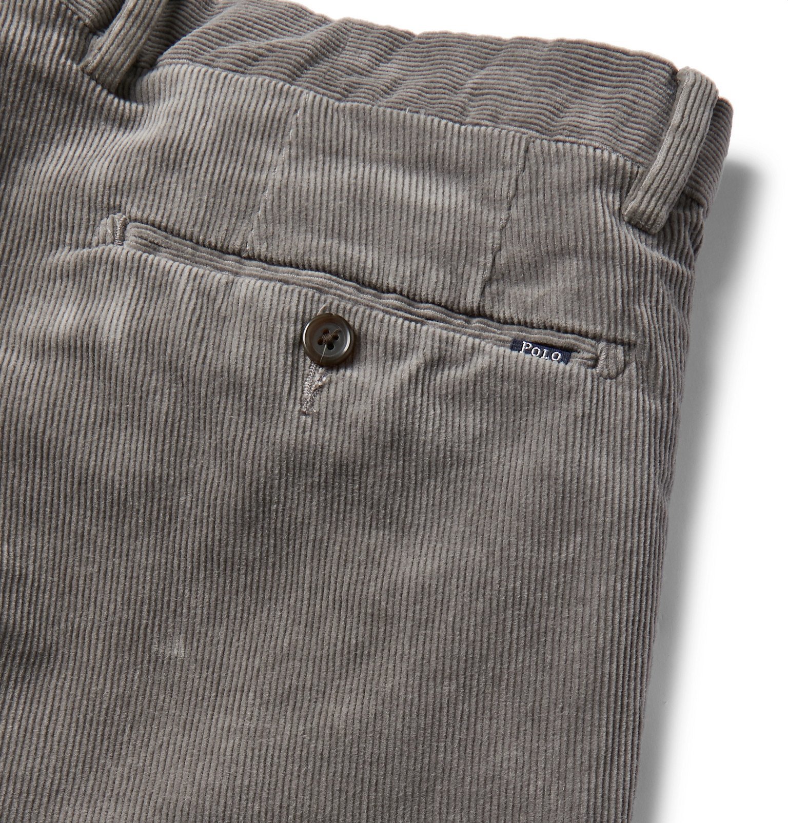 Polo Ralph Lauren - Grey Cotton-Blend Corduroy Trousers - Gray Polo Ralph  Lauren