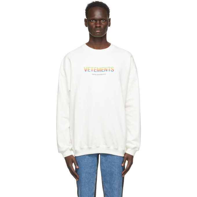 vetements shirt white