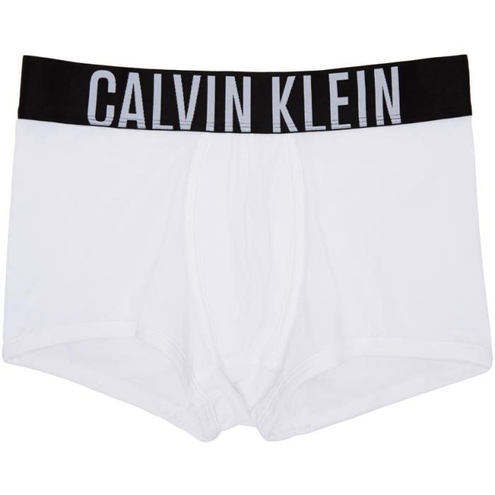 Calvin Klein Underwear White Logo Boxer Briefs Calvin Klein Underwear