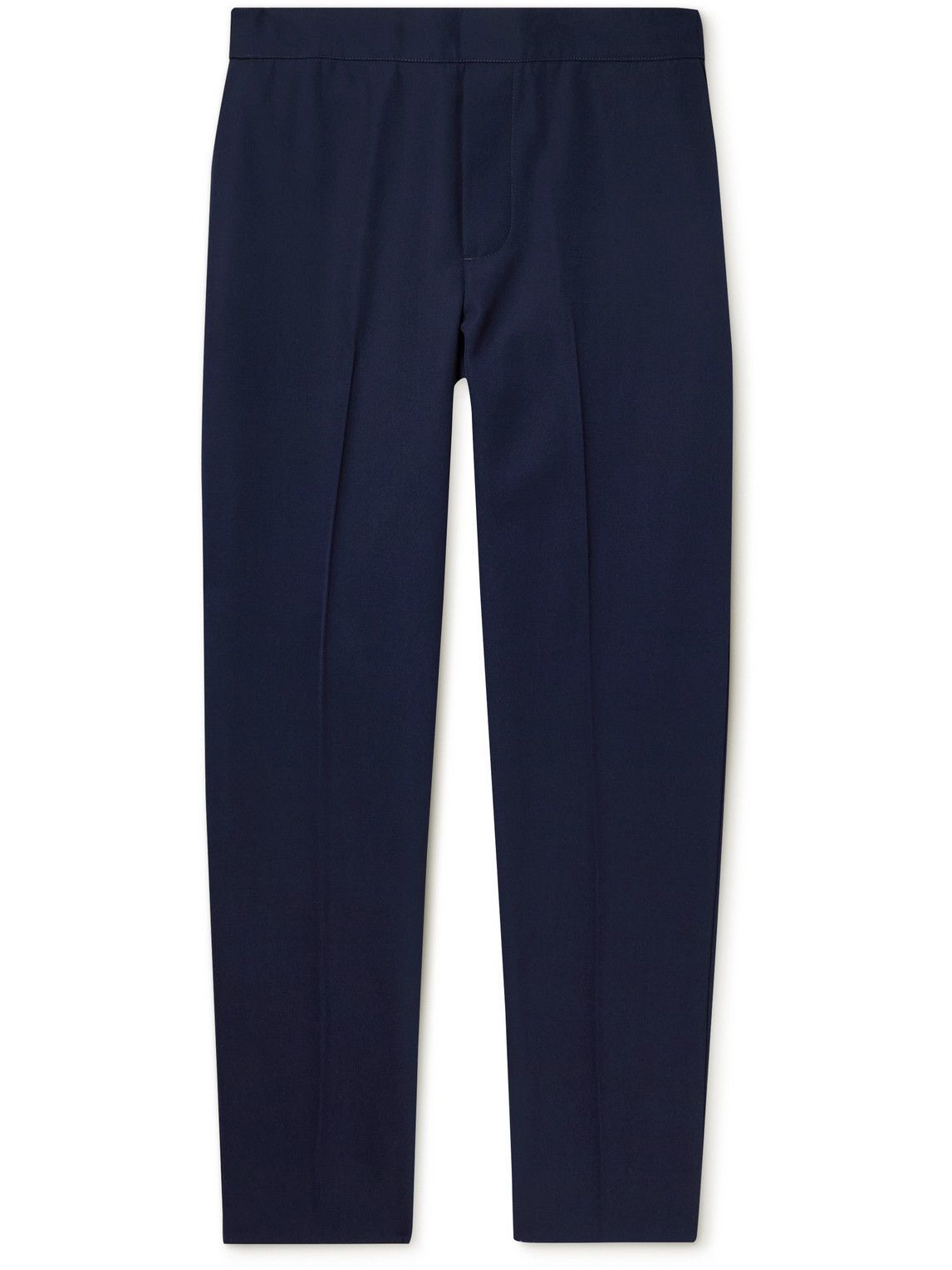 Maison Kitsuné - Slim-Fit Tapered Twill Trousers - Blue Maison Kitsune