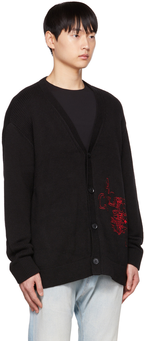 Ksubi Black Consciousness Cardigan Ksubi