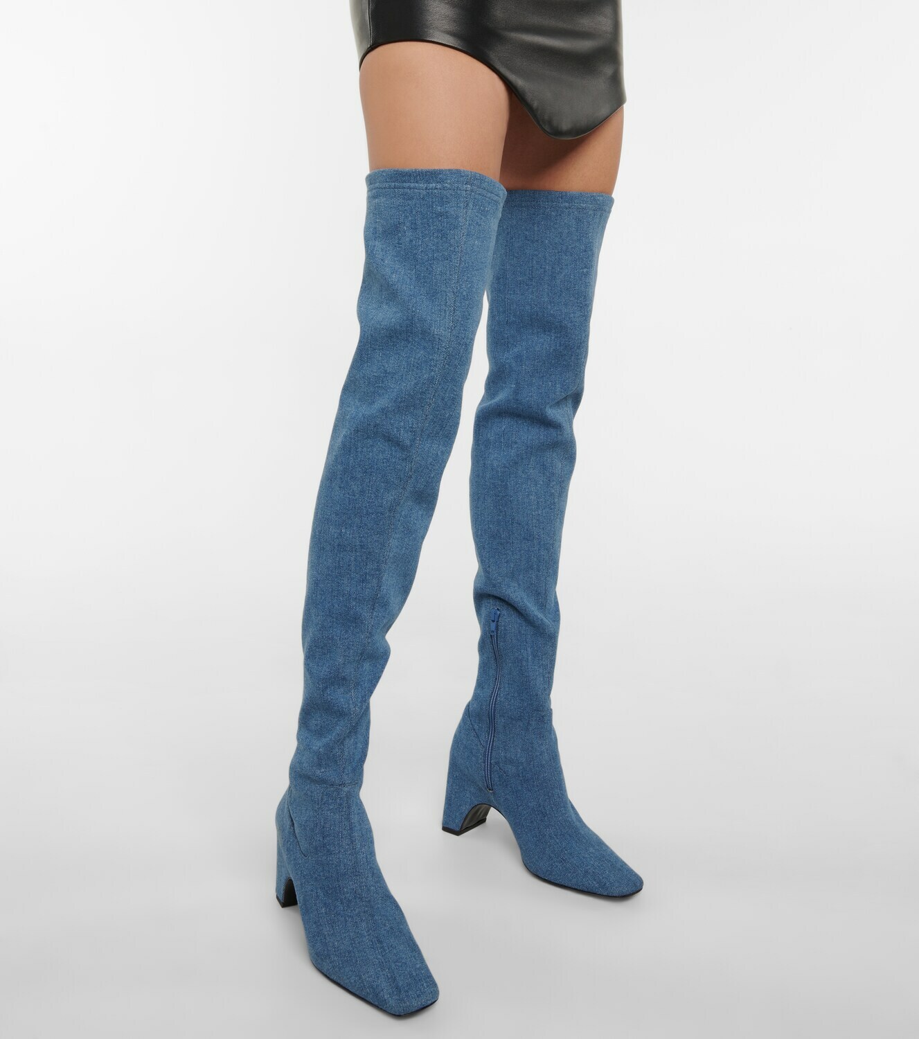 Coperni Denim overtheknee boots Coperni