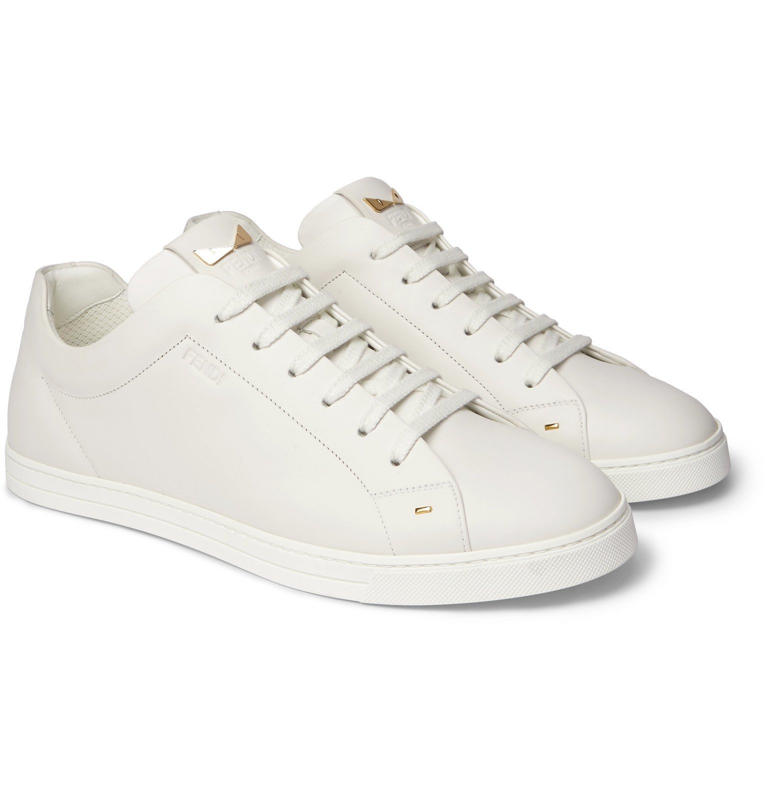 fendi leather sneakers