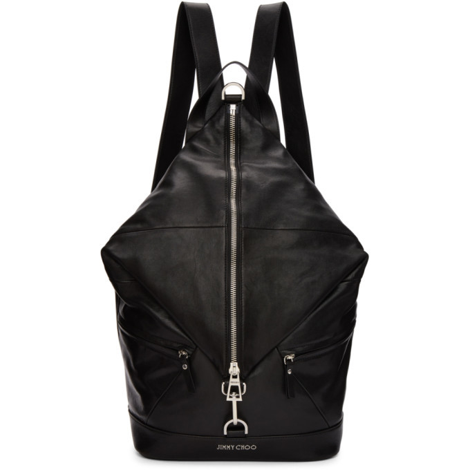 Jimmy Choo Black Fitzroy Backpack Jimmy Choo