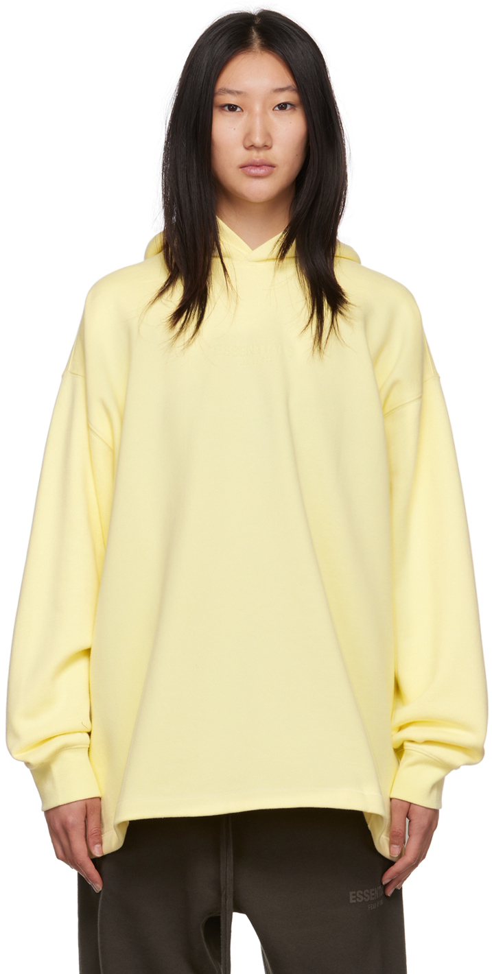 Essentials Yellow Relaxed Hoodie Essentials